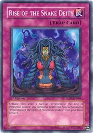 Rise of the Snake Deity (TAEV-EN069) - Tactical Evolution Unlimited - Premium Yugioh Single from Konami - Just $0.25! Shop now at Game Crave Tournament Store