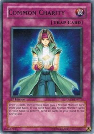 Common Charity (TAEV-EN072) - Tactical Evolution 1st Edition - Premium Yugioh Single from Konami - Just $0.37! Shop now at Game Crave Tournament Store