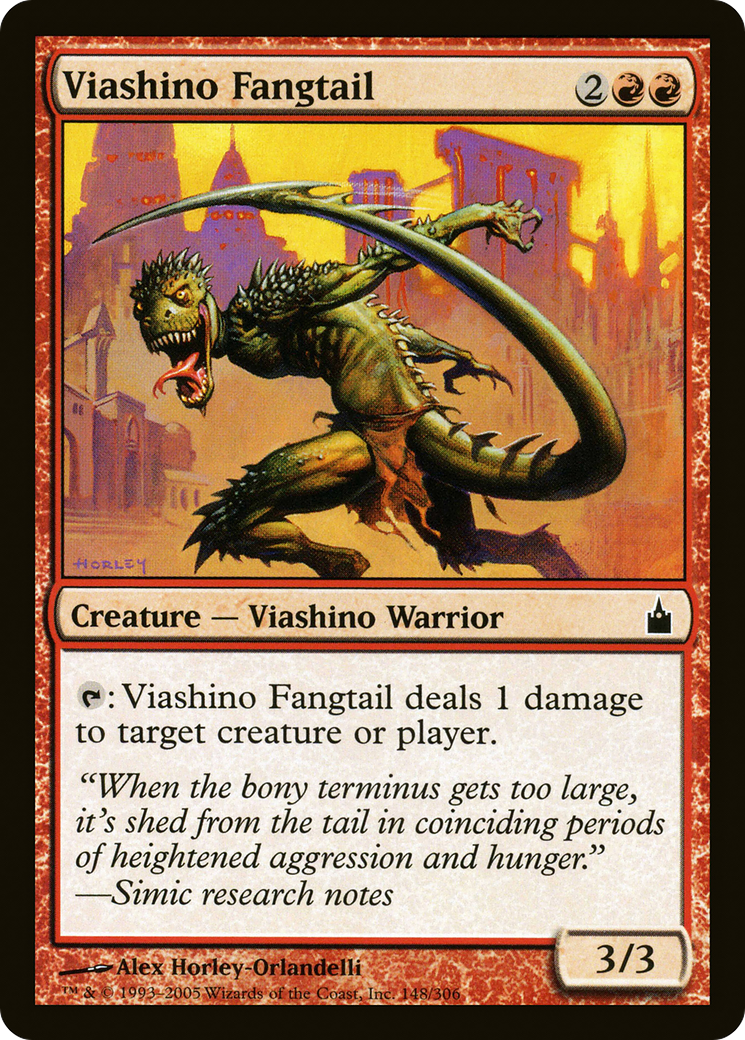 Viashino Fangtail (RAV-148) - Ravnica: City of Guilds - Premium MTG Single from Wizards of the Coast - Just $0.08! Shop now at Game Crave Tournament Store