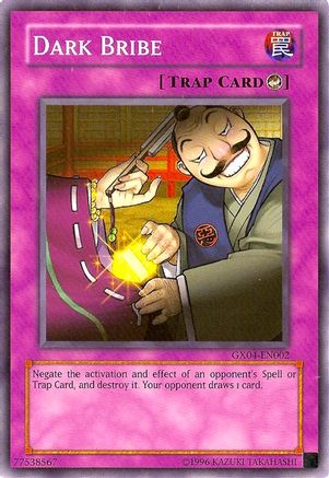 Dark Bribe (GX Tag Force 2) (GX04-EN002) - Yu-Gi-Oh! Video Game Promotional Cards Unlimited - Premium Yugioh Single from Konami - Just $5.96! Shop now at Game Crave Tournament Store