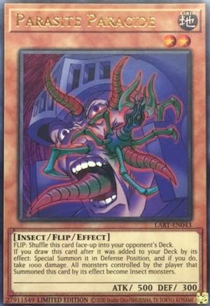 Parasite Paracide (LART-EN043) - The Lost Art Promotion Limited - Premium Yugioh Single from Konami - Just $0.90! Shop now at Game Crave Tournament Store