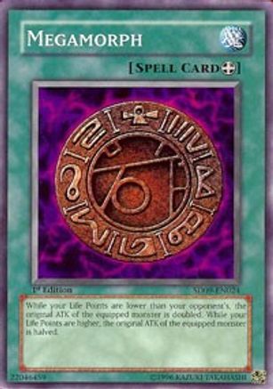 Megamorph (SD09-EN024) - Structure Deck: Dinosaur's Rage 1st Edition - Premium Yugioh Single from Konami - Just $0.25! Shop now at Game Crave Tournament Store
