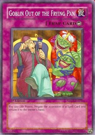 Goblin Out of the Frying Pan (SD09-EN034) - Structure Deck: Dinosaur's Rage 1st Edition - Premium Yugioh Single from Konami - Just $0.28! Shop now at Game Crave Tournament Store