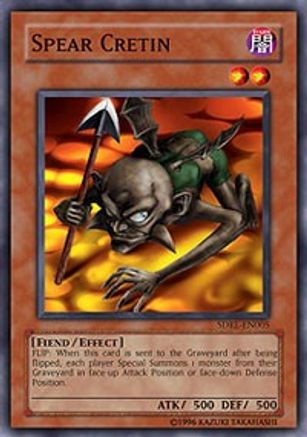 Spear Cretin (SDRL-EN005) - Structure Deck: Rise of the Dragon Lords 1st Edition - Premium Yugioh Single from Konami - Just $0.25! Shop now at Game Crave Tournament Store
