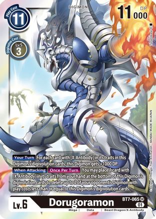 Dorugoramon (BT7-065) - Next Adventure Foil - Premium Digimon Single from Bandai - Just $0.26! Shop now at Game Crave Tournament Store