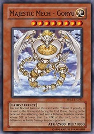 Majestic Mech - Goryu (SDRL-EN017) - Structure Deck: Rise of the Dragon Lords 1st Edition - Premium Yugioh Single from Konami - Just $0.25! Shop now at Game Crave Tournament Store