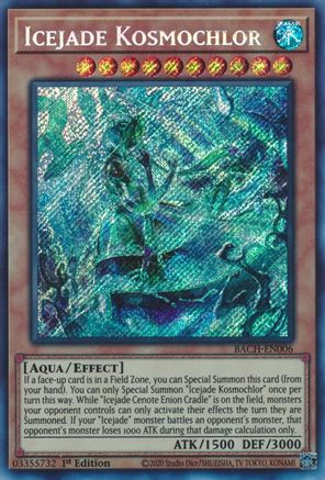 Icejade Kosmochlor (BACH-EN006) - Battle of Chaos 1st Edition - Premium Yugioh Single from Konami - Just $0.34! Shop now at Game Crave Tournament Store