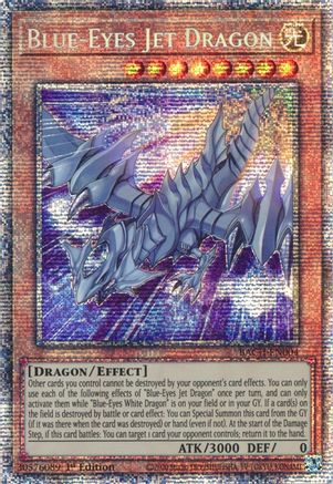 Blue-Eyes Jet Dragon (Starlight Rare) (BACH-EN004) - Battle of Chaos 1st Edition - Premium Yugioh Single from Konami - Just $57.34! Shop now at Game Crave Tournament Store