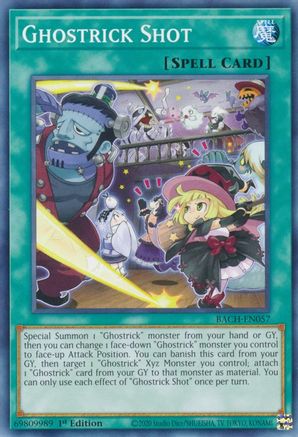 Ghostrick Shot (BACH-EN057) - Battle of Chaos 1st Edition - Premium Yugioh Single from Konami - Just $0.25! Shop now at Game Crave Tournament Store