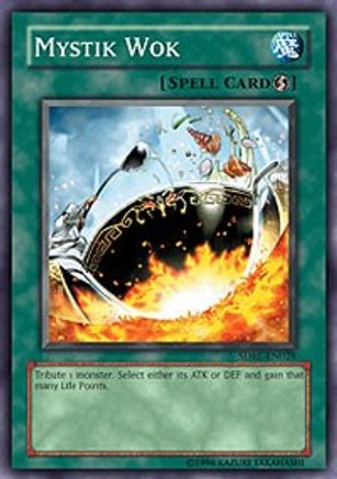 Mystik Wok (SDRL-EN028) - Structure Deck: Rise of the Dragon Lords 1st Edition - Premium Yugioh Single from Konami - Just $2.34! Shop now at Game Crave Tournament Store