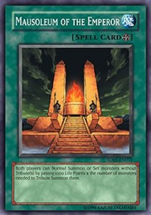Mausoleum of the Emperor (SDRL-EN031) - Structure Deck: Rise of the Dragon Lords 1st Edition - Premium Yugioh Single from Konami - Just $0.29! Shop now at Game Crave Tournament Store