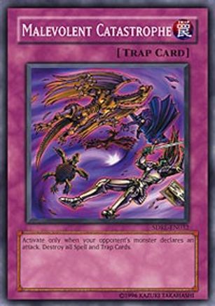 Malevolent Catastrophe (SDRL-EN032) - Structure Deck: Rise of the Dragon Lords 1st Edition - Premium Yugioh Single from Konami - Just $0.27! Shop now at Game Crave Tournament Store