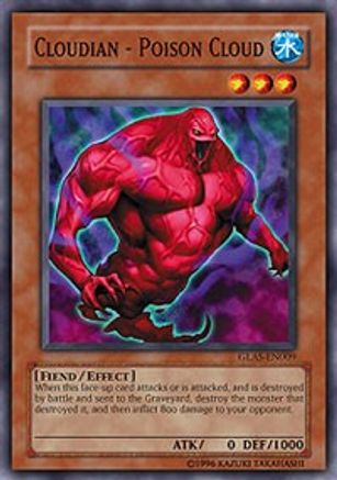 Cloudian - Poison Cloud (GLAS-EN009) - Gladiator's Assault 1st Edition - Premium Yugioh Single from Konami - Just $0.25! Shop now at Game Crave Tournament Store