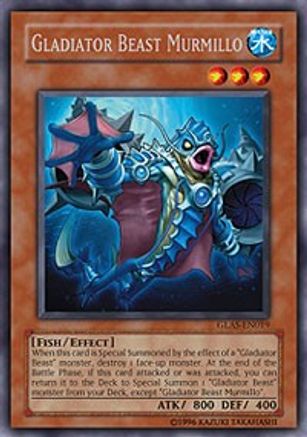 Gladiator Beast Murmillo (GLAS-EN019) - Gladiator's Assault 1st Edition - Premium Yugioh Single from Konami - Just $2.02! Shop now at Game Crave Tournament Store