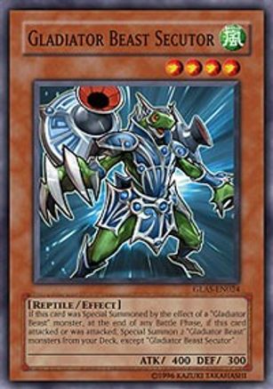 Gladiator Beast Secutor (GLAS-EN024) - Gladiator's Assault 1st Edition - Premium Yugioh Single from Konami - Just $0.42! Shop now at Game Crave Tournament Store