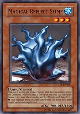 Magical Reflect Slime (GLAS-EN028) - Gladiator's Assault 1st Edition - Premium Yugioh Single from Konami - Just $0.38! Shop now at Game Crave Tournament Store