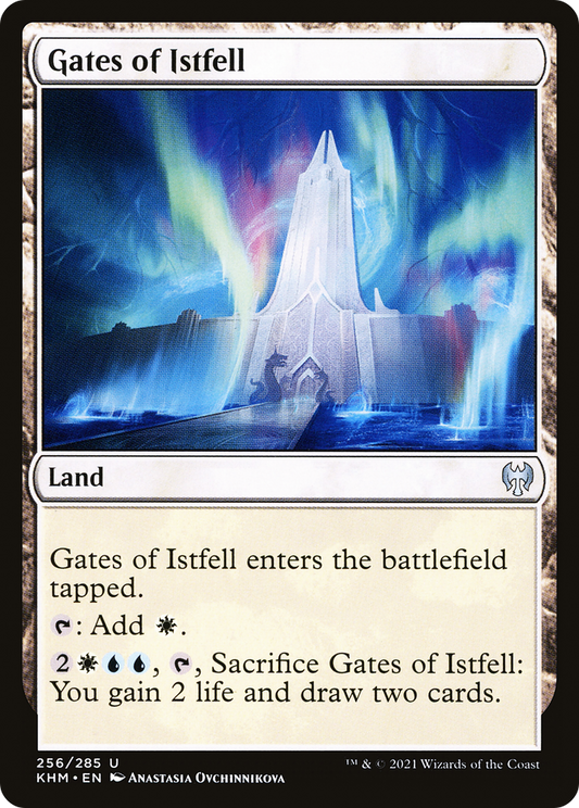 Gates of Istfell (KHM-256) - Kaldheim - Premium MTG Single from Wizards of the Coast - Just $0.08! Shop now at Game Crave Tournament Store