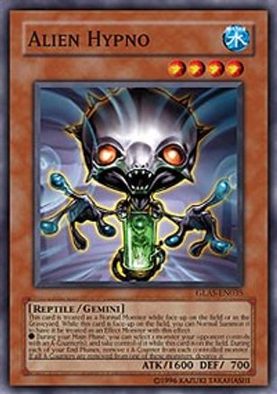Alien Hypno (GLAS-EN035) - Gladiator's Assault 1st Edition - Premium Yugioh Single from Konami - Just $0.29! Shop now at Game Crave Tournament Store