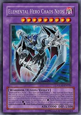 Elemental Hero Chaos Neos (GLAS-EN036) - Gladiator's Assault Unlimited - Premium Yugioh Single from Konami - Just $24.80! Shop now at Game Crave Tournament Store