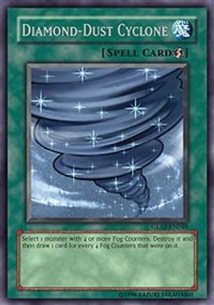 Diamond-Dust Cyclone (GLAS-EN048) - Gladiator's Assault Unlimited - Premium Yugioh Single from Konami - Just $0.38! Shop now at Game Crave Tournament Store