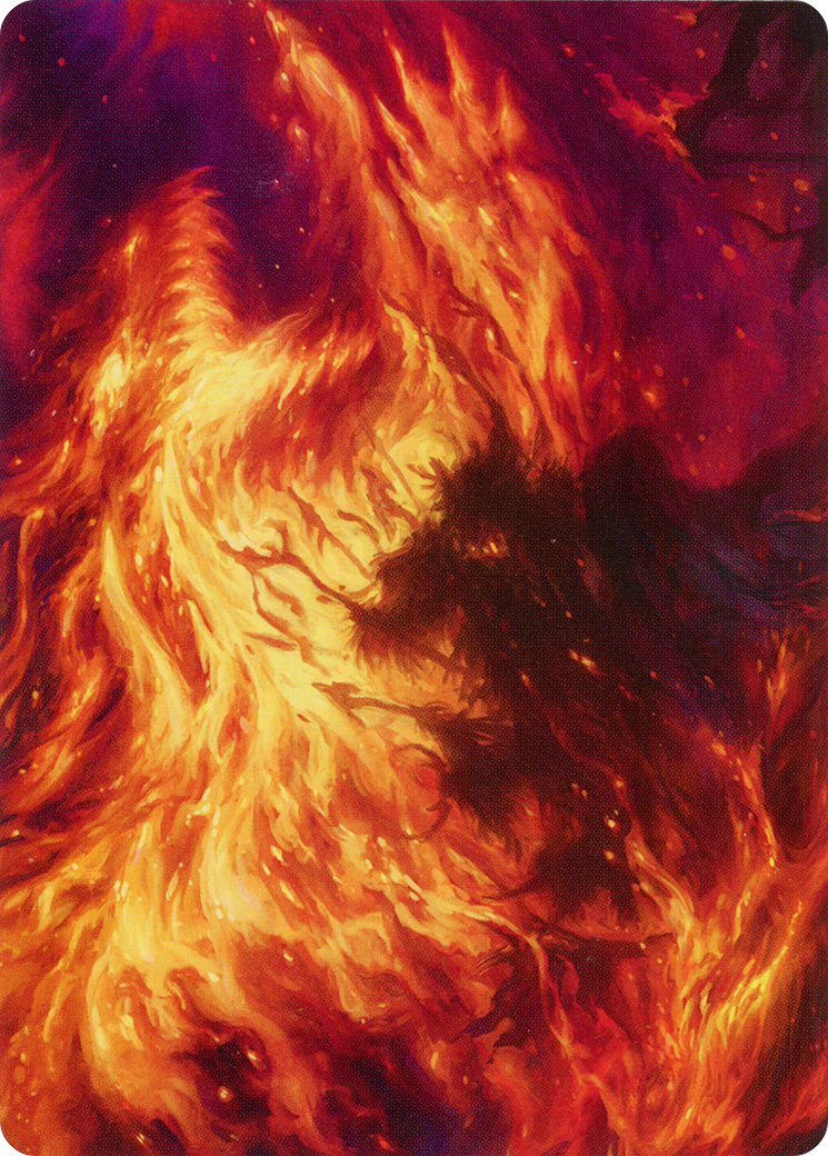 Stoke the Flames // Stoke the Flames (AMOM-038) - March of the Machine Art Series (Borderless) - Premium MTG Single from Wizards of the Coast - Just $0! Shop now at Game Crave Tournament Store