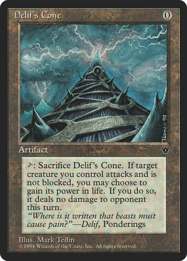 Delif's Cone (FEM-084) - Fallen Empires - Premium MTG Single from Wizards of the Coast - Just $0.08! Shop now at Game Crave Tournament Store