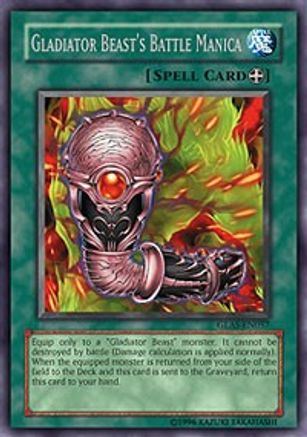 Gladiator Beast's Battle Manica (GLAS-EN057) - Gladiator's Assault 1st Edition - Premium Yugioh Single from Konami - Just $0.86! Shop now at Game Crave Tournament Store