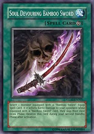 Soul Devouring Bamboo Sword (GLAS-EN060) - Gladiator's Assault 1st Edition - Premium Yugioh Single from Konami - Just $0.32! Shop now at Game Crave Tournament Store