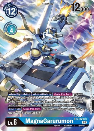 MagnaGarurumon (Alternate Art) (BT7-029) - Next Adventure Foil - Premium Digimon Single from Bandai - Just $2.87! Shop now at Game Crave Tournament Store