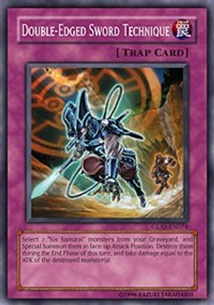 Double-Edged Sword Technique (GLAS-EN074) - Gladiator's Assault 1st Edition - Premium Yugioh Single from Konami - Just $0.08! Shop now at Game Crave Tournament Store