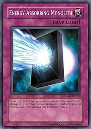 Energy-Absorbing Monolith (GLAS-EN075) - Gladiator's Assault Unlimited - Premium Yugioh Single from Konami - Just $0.25! Shop now at Game Crave Tournament Store