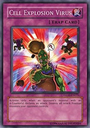 Cell Explosion Virus (GLAS-EN076) - Gladiator's Assault Unlimited - Premium Yugioh Single from Konami - Just $0.25! Shop now at Game Crave Tournament Store