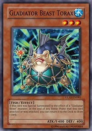 Gladiator Beast Torax (GLAS-EN081) - Gladiator's Assault Unlimited - Premium Yugioh Single from Konami - Just $0.59! Shop now at Game Crave Tournament Store