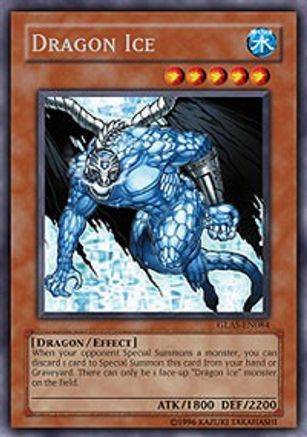 Dragon Ice (GLAS-EN084) - Gladiator's Assault Unlimited - Premium Yugioh Single from Konami - Just $20! Shop now at Game Crave Tournament Store
