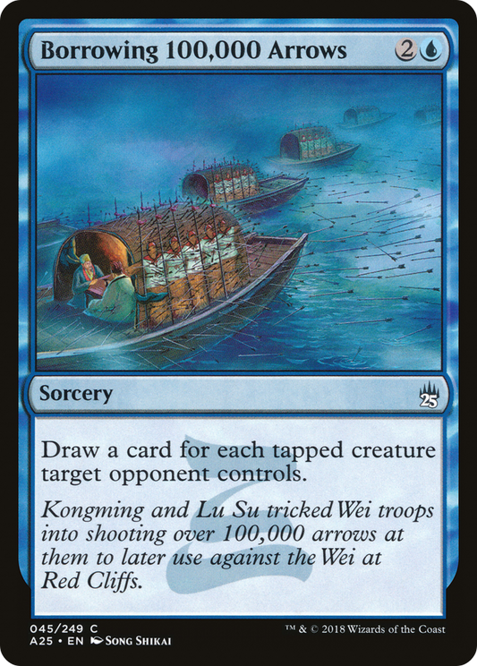 Borrowing 100,000 Arrows (A25-045) - Masters 25 Foil - Premium MTG Single from Wizards of the Coast - Just $0.16! Shop now at Game Crave Tournament Store