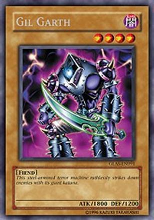 Gil Garth (GLAS-EN091) - Gladiator's Assault Unlimited - Premium Yugioh Single from Konami - Just $278.39! Shop now at Game Crave Tournament Store