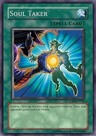 Soul Taker (GLAS-EN092) - Gladiator's Assault 1st Edition - Premium Yugioh Single from Konami - Just $314.12! Shop now at Game Crave Tournament Store