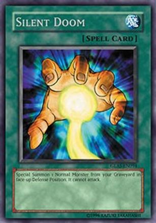 Silent Doom (GLAS-EN094) - Gladiator's Assault 1st Edition - Premium Yugioh Single from Konami - Just $159.20! Shop now at Game Crave Tournament Store