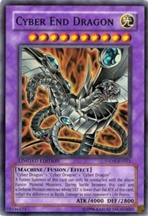 Cyber End Dragon (STON-ENSE1) - Strike of Neos Limited - Premium Yugioh Single from Konami - Just $0.49! Shop now at Game Crave Tournament Store