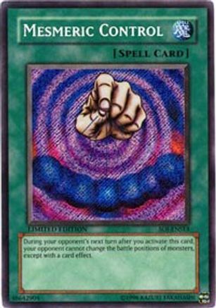 Mesmeric Control (SOI-ENSE4) - Shadow of Infinity Limited - Premium Yugioh Single from Konami - Just $0.63! Shop now at Game Crave Tournament Store