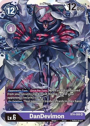 DanDevimon (2021 Championship Finals Event Pack 1) (BT4-088) - Great Legend - Premium Digimon Single from Bandai - Just $0! Shop now at Game Crave Tournament Store