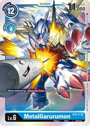 MetalGarurumon (2021 Championship Finals Event Pack 1) (ST2-11) - Starter Deck 02: Cocytus Blue - Premium Digimon Single from Bandai - Just $0! Shop now at Game Crave Tournament Store