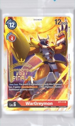 Championship 2021 Finals Event Pack Alt-Art Gold Stamp Set - Digimon Promotion Cards - Premium Digimon Single from Bandai - Just $114! Shop now at Game Crave Tournament Store