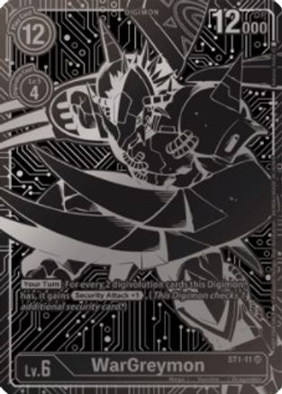 WarGreymon - ST1-11 (2021 Championship Finals 2nd Place) (ST1-11) - Starter Deck 01: Gaia Red - Premium Digimon Single from Bandai - Just $0! Shop now at Game Crave Tournament Store
