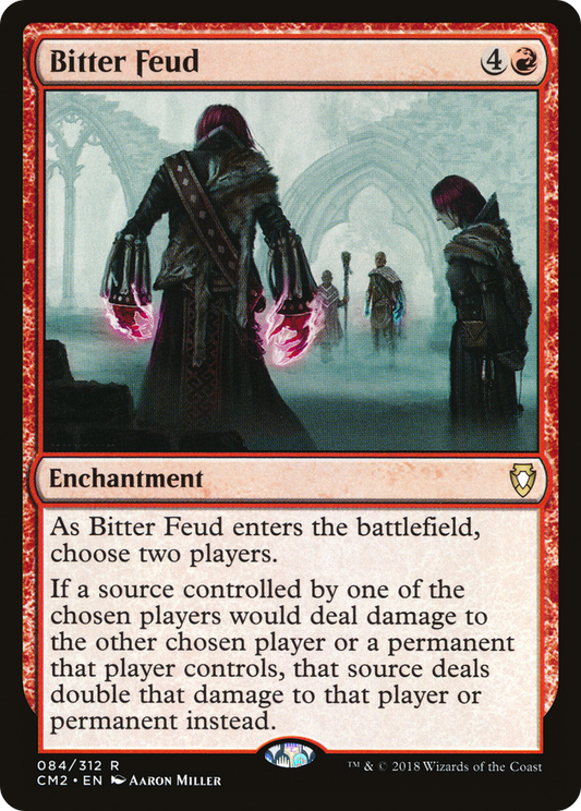Bitter Feud (CM2-084) - Commander Anthology Volume II - Premium MTG Single from Wizards of the Coast - Just $0.12! Shop now at Game Crave Tournament Store