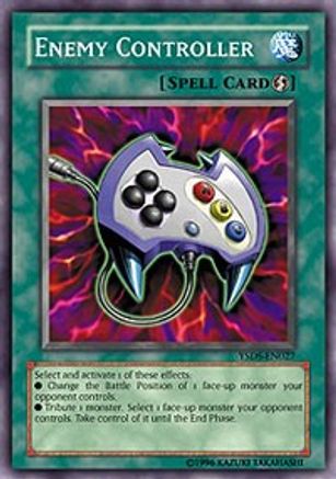 Enemy Controller (YSDS-EN027) - Starter Deck: Syrus Truesdale 1st Edition - Premium Yugioh Single from Konami - Just $0.32! Shop now at Game Crave Tournament Store