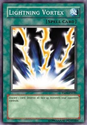 Lightning Vortex (YSDS-EN030) - Starter Deck: Syrus Truesdale Unlimited - Premium Yugioh Single from Konami - Just $0.37! Shop now at Game Crave Tournament Store