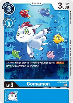 Gomamon (BT7-018) - Next Adventure - Premium Digimon Single from Bandai - Just $0.25! Shop now at Game Crave Tournament Store