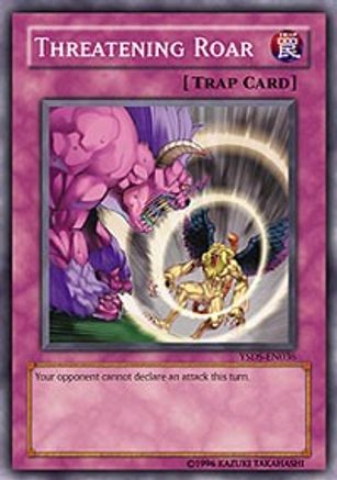 Threatening Roar (YSDS-EN036) - Starter Deck: Syrus Truesdale 1st Edition - Premium Yugioh Single from Konami - Just $0.72! Shop now at Game Crave Tournament Store