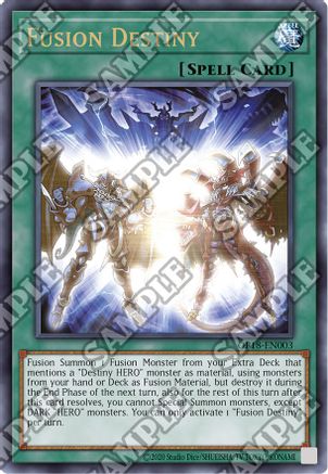 Fusion Destiny (OP18-EN003) - OTS Tournament Pack 18 Unlimited - Premium Yugioh Single from Konami - Just $8.17! Shop now at Game Crave Tournament Store